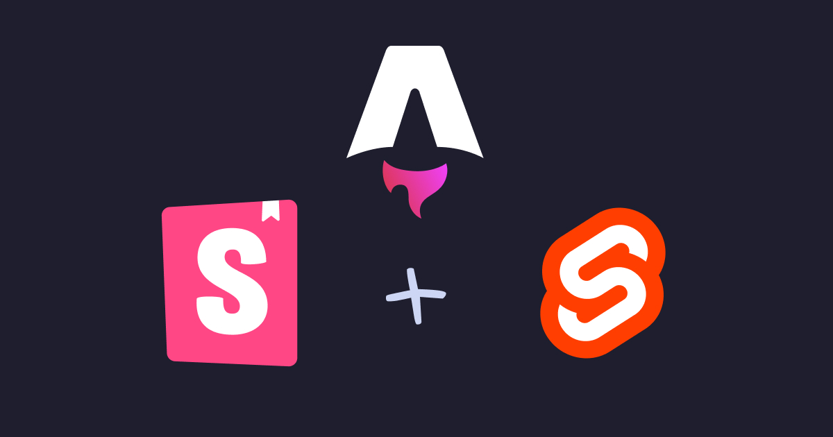 Setting up Storybook on an Astro project